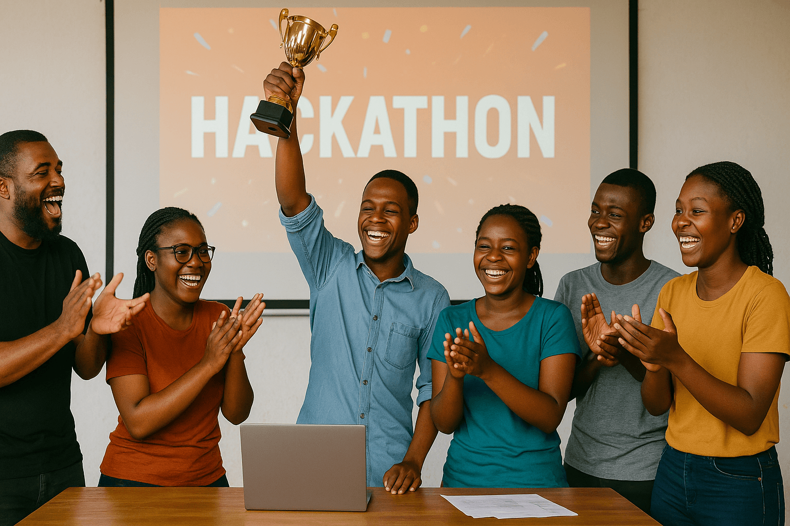 Succès de notre premier hackathon